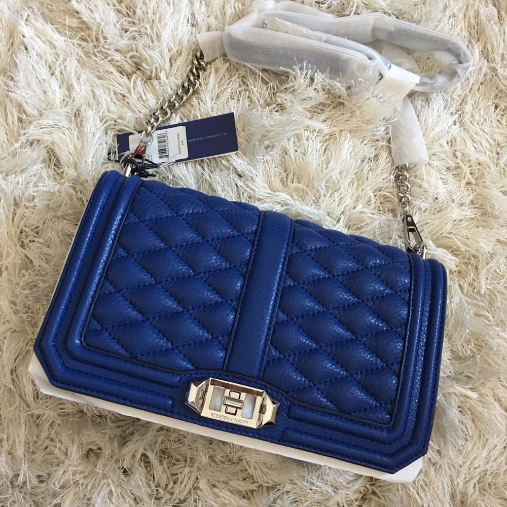 Rebecca Minkoff quilted Love crossbody bag
